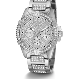 Guess • U0799G1 • Silver Tone Multi-function Watch