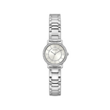 Guess - GW0468L1-Montre analogique argentée avec cristaux