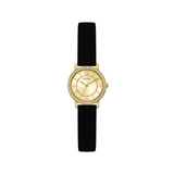 Guess • GW0469L3 • Montre analogique en silicone doré et noir 