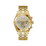 Guess - GW0261G2 - Montre multifonction à strass dorés