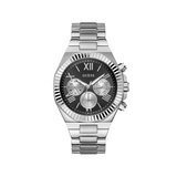 Guess • GW0703G1 • Montre multifonction pour hommes, ton argent