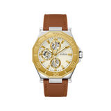 Guess • GW0704G1 • Brown Two-Tone Multi-function Mens Watch