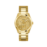 Guess • GW0707G3 • Montre multifonction pour hommes, couleur dorée