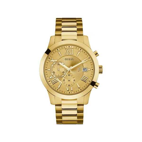 Guess • U0668G4 • Gold-Tone Classic Dress Watch – Montres Big Time