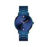 Guess - U1315G4 - Montre Analogique Diamant Bleu