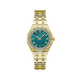 Guess • GW0770L2 • Gold-Tone and Blue Analog Watch