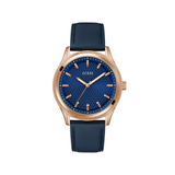 Guess • GW0846G2 • Navy Rose Gold Tone Analog Men's Watch