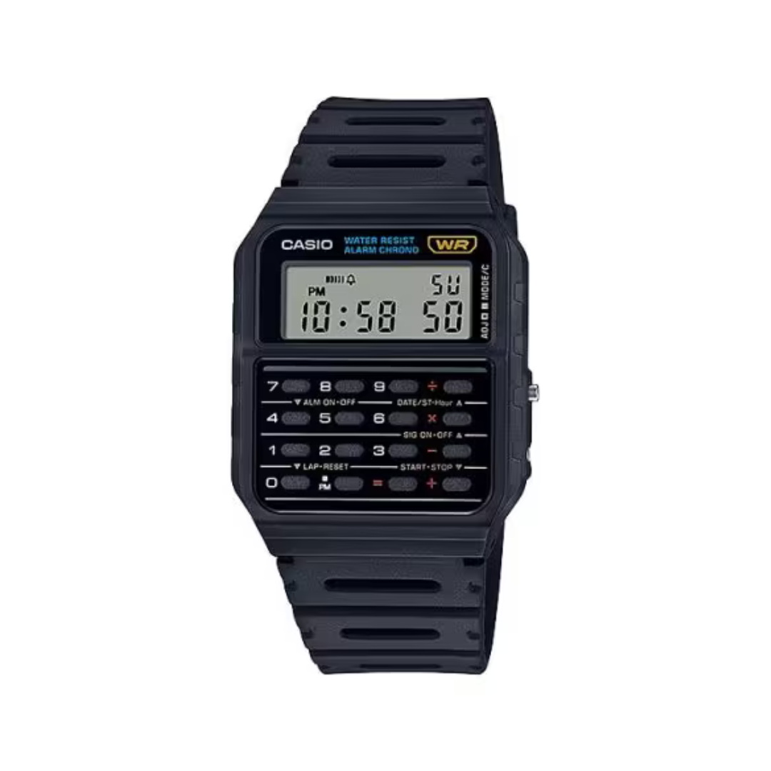 Ca 53 Casio • CA53W-1 • Data Bank – Montres Big Time Watches