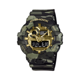 G-Shock • GA700CMG-3A • Analog-Digital Bold Camo Series