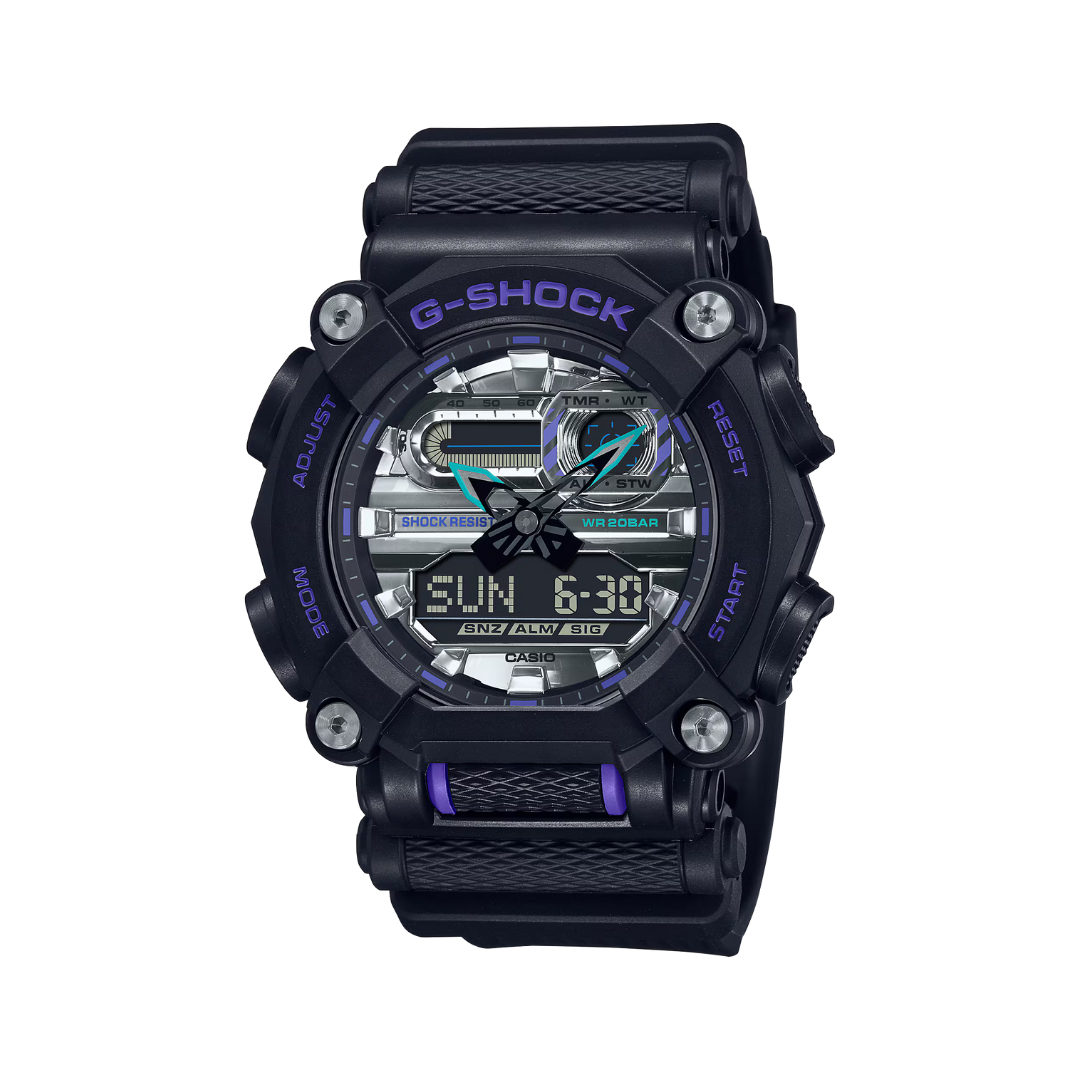 G-Shock • GA900AS-1A • Garish Color Series Watch – Montres Big Time Watches