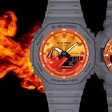 G-Shock • GA100FL-8A • Men's Watch