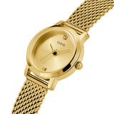 Guess - GW0520L2 - Gold-Tone Mesh Diamond Analog Watch