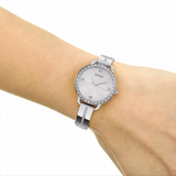 Guess - GW0022L1 - Silver-Tone Crystal Analog Watch