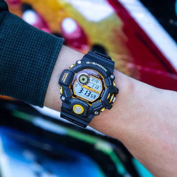 G Shock GW9400Y 1 Yellow Accent Series Rangeman Men s Watch