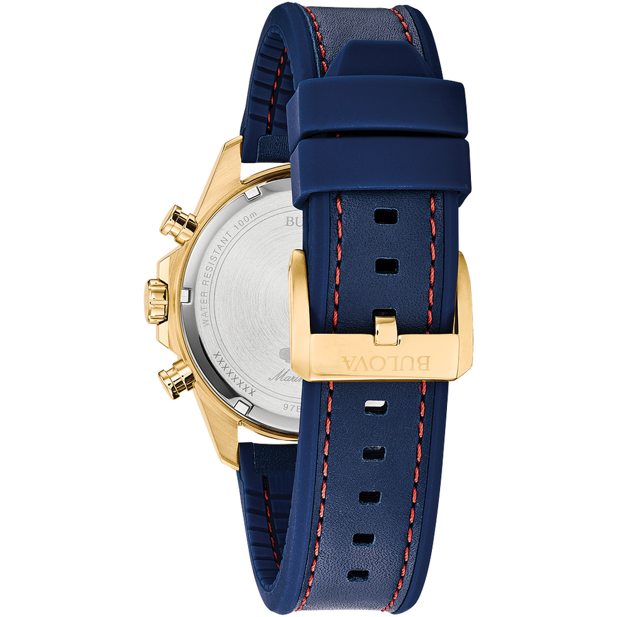 Bulova - 97B168 - Montre Homme Étoile Marine