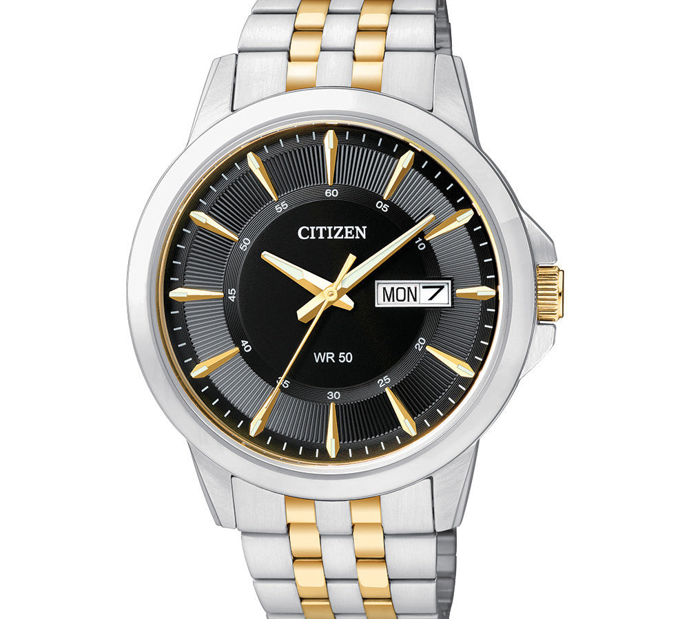 The sleek and stylish Citizen BF2018-52E wristwatch
