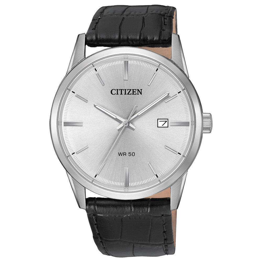 The sleek and stylish Citizen BI5000-01A wristwatch