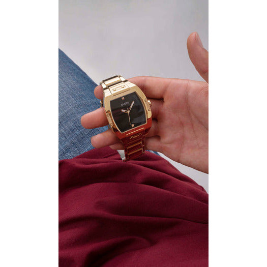 Guess - GW0387G2 - Montre analogique à barillet doré