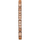 Guess - U0135L3 - Femme - Petite montre en cristal doré rose